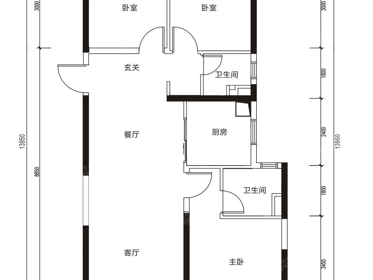 实地常春藤 户型图_6