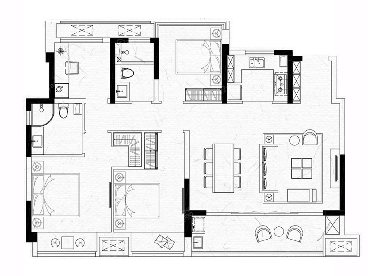 建发阳光城璞悦 户型图_54