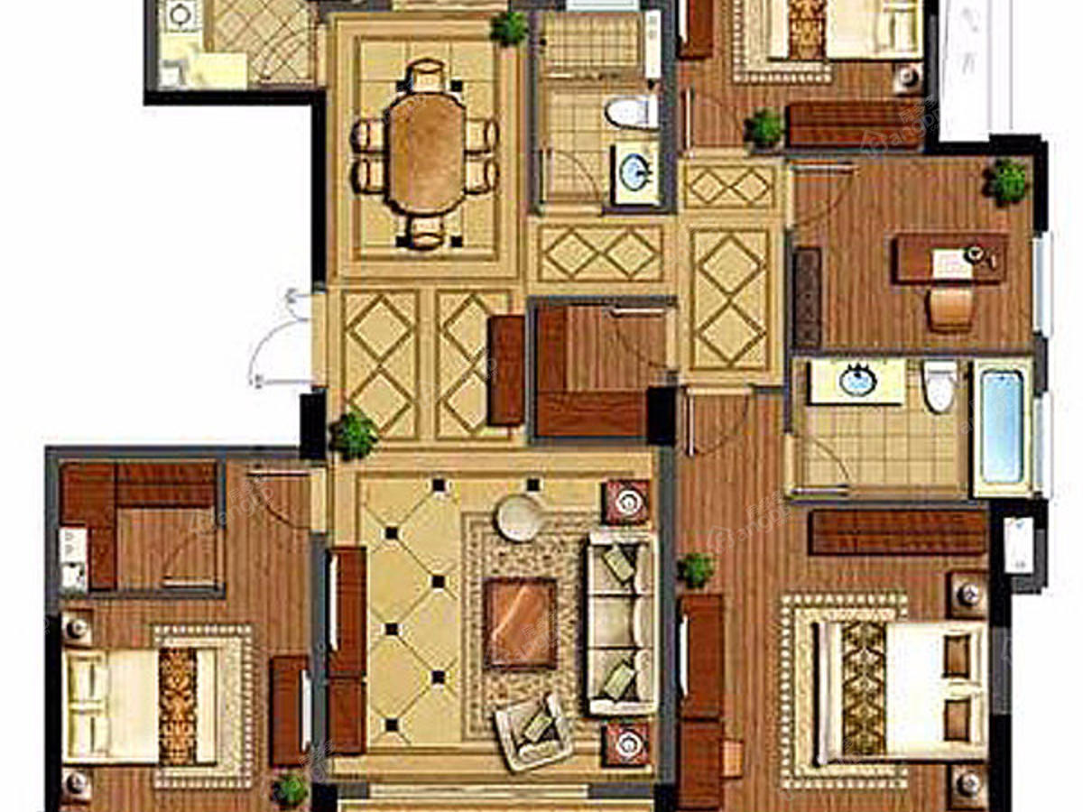 荣安观江园2期 户型图_39