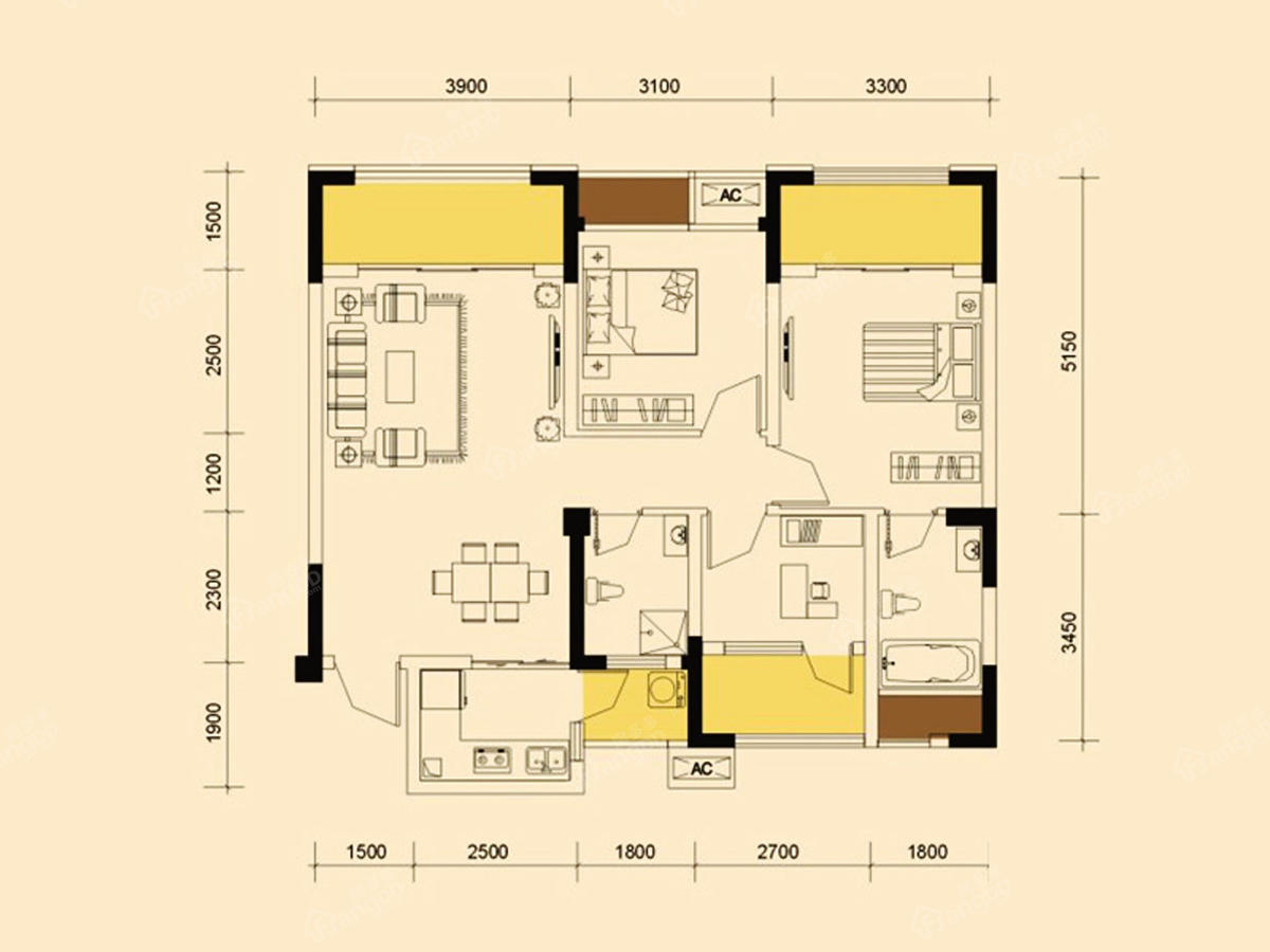 金座威尼谷 户型图_78