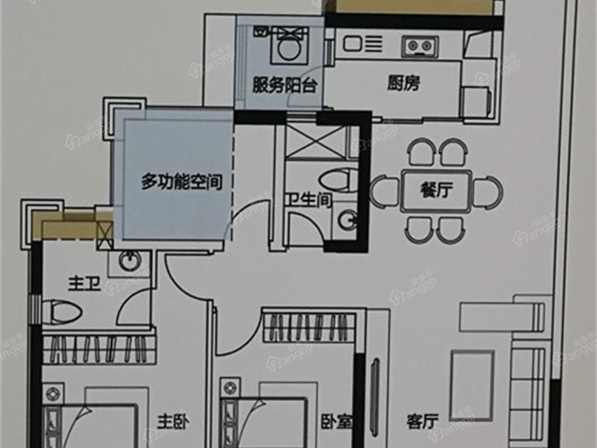 建实帝景银湾 户型图_68