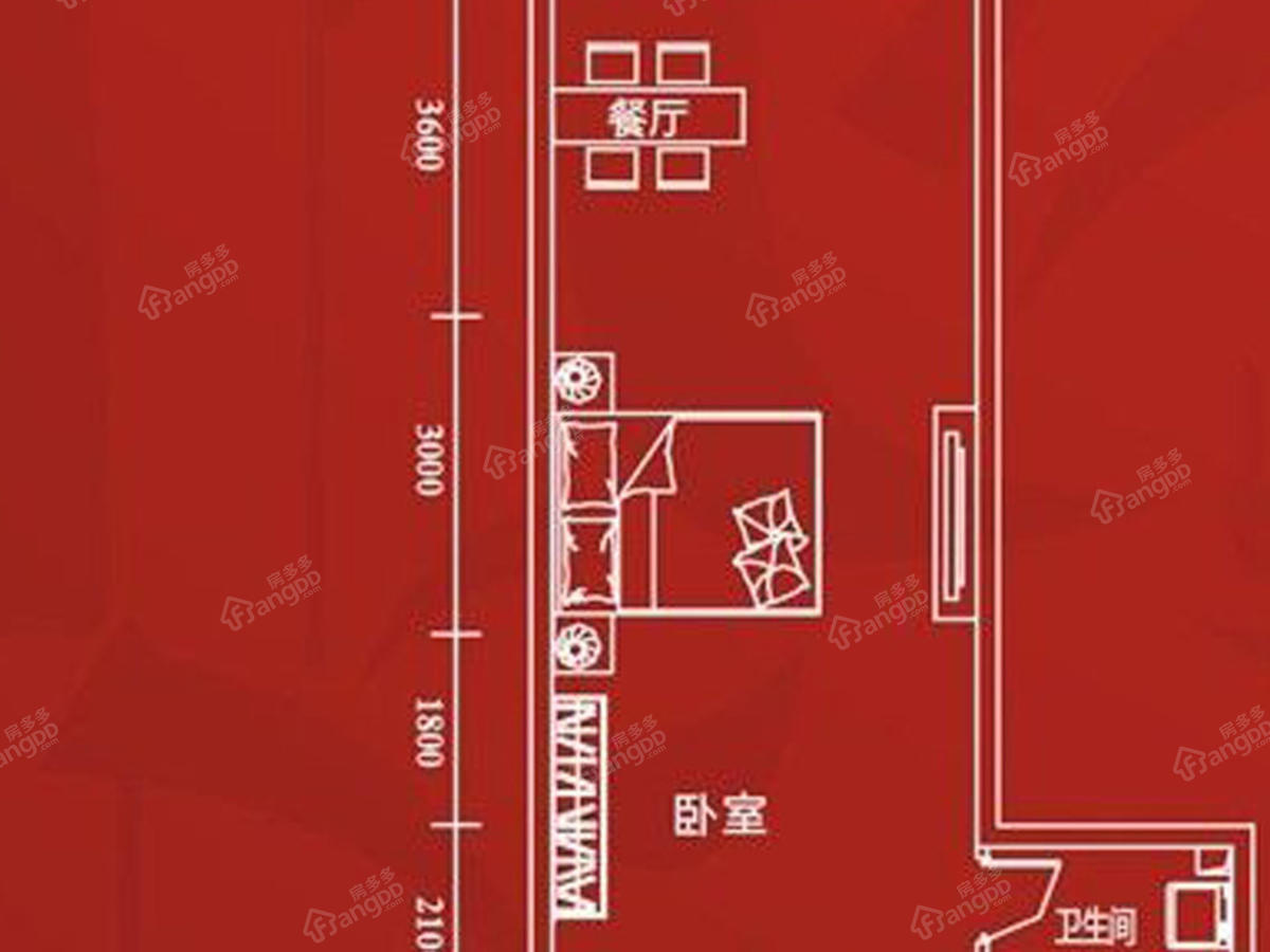 武汉客厅卓尔四季公寓_0