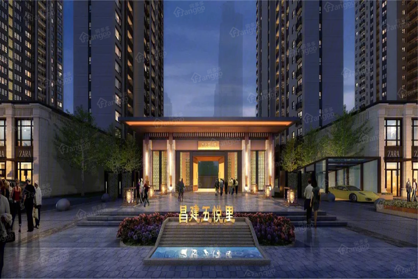 昌建五悦里北大府
