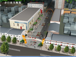 夏邑县人民路商业街