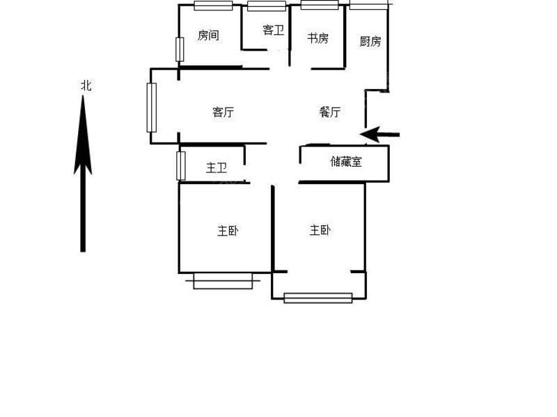 临汾名城二期4室2厅2卫面积137平方米总价750万满五唯一电梯房-上海房